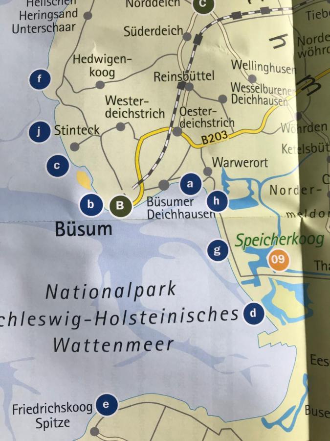 Heimat Am Meer Бюзумер-Дайххаузен Экстерьер фото
